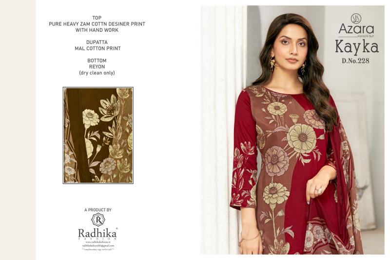Azara kayka wholesale dress material for business